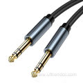 OEM high quality 6.5mm trs stereo guitar cable